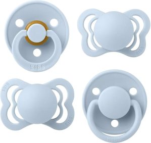 BIBS Try-It Size 1: 0+ months set Baby Blue(for children from birth)
