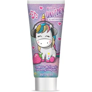 Be a Unicorn Naturaverde Toothpaste toothpaste for children with strawberry flavour 75 ml