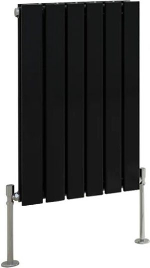 Belfry Heating Brock Horizontal Double Flat Panel Radiators 600x408mm gray 60.0 H x 40.8 W x 5.2 D cm