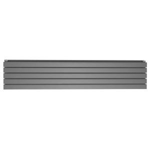 Belfry Heating Kinsley Horizontal Flat Panel Radiator white 3.4 H x 16.0 W x 0.58 D cm
