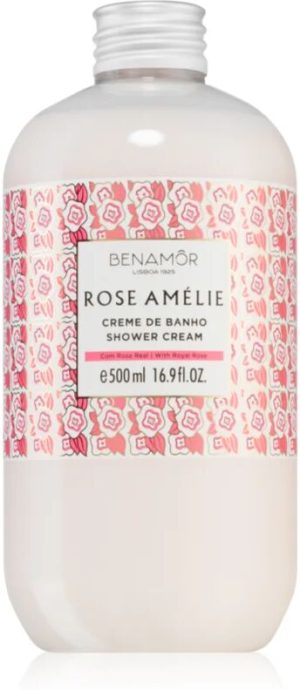 Benamôr Rose Amélie Creme de Banho gentle shower gel 500 ml