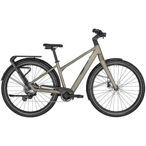 Bergamont E-Vitess Sport Lady - Women'S Electric Trek Bike - 2023 - Shiny Taupe Brown