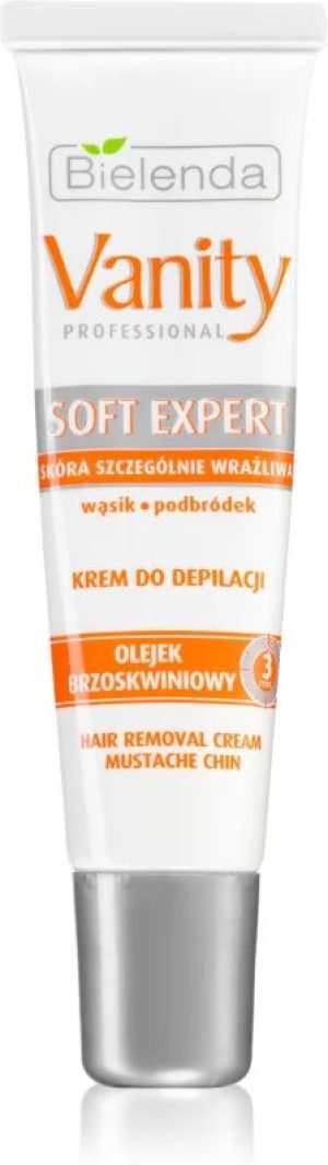 Bielenda Vanity Soft Expert hair removal cream for the face 15 ml