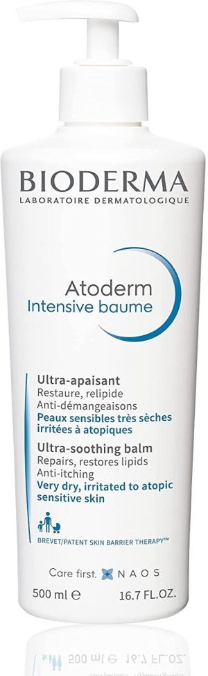 Bioderma Atoderm Intensive Soothing Emollient Care for Atopic Skin 500mL