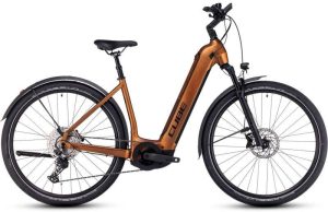 Cube Nuride Hybrid Exc 750 Allroad - Easy Entry Electric Bike - 2024 - Caramel / Black