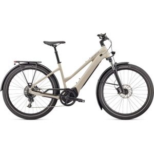 Specialized Turbo Vado 4.0 - Step-Through City E-Bike - 2024 - White Mountains / Black Reflective