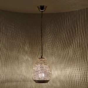 Bloomsbury Market Deckenlampe Muskat gray 25.0 H x 18.0 W x 18.0 D cm