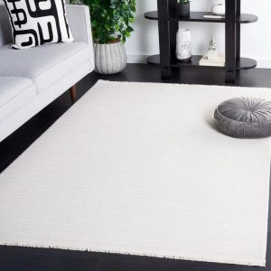 Blue Elephant Machine Woven Polypropylene Ivory Rug white 229.0 H x 160.0 W x 0.9525 D cm