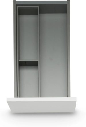 Blum AMBIA-LINE Drawer Insert Steel, Depth 472 mm, Width 100 mm, Orion Grey