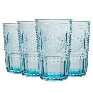 Bormioli Rocco Romantic Highball Glasses blue 14.0 H cm