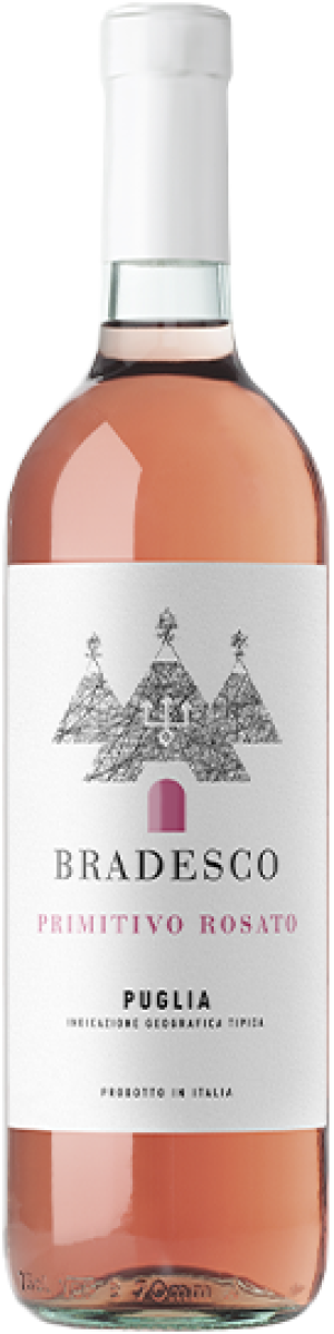 Bradesco Primitivo Rosato Puglia IGT 2023 - Country: Italy - Capacity: 0.75