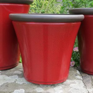 Brambly Cottage Canady Plant Pot red 34.0 H x 41.0 W x 41.0 D cm