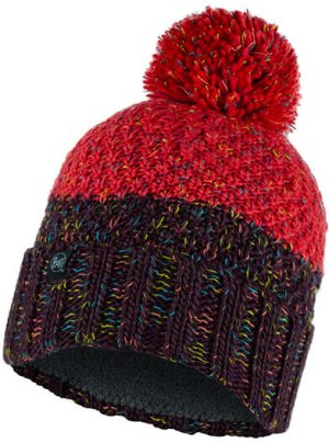 Buff Janna Coral Knit and Fleece Hat