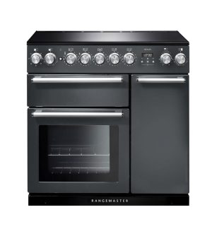 Rangemaster NEX90EISL/C Nexus 90 Induction Range Cooker Slate