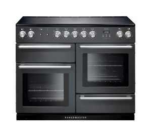Rangemaster NEX110EISL/C Nexus Electric Induction 110 Range Cooker Slate Chrome