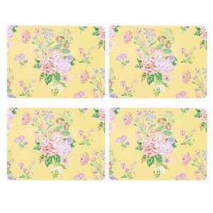 Cath Kidston Floral Fields Set of 4 Cork Backed Placemats