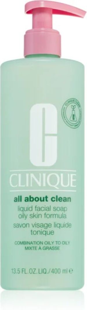 Clinique Liquid Facial Soap Oily Skin Formula liquid soap for oily and combination skin 400 ml