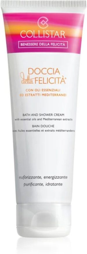 Collistar Doccia della Felicitá Bath and Shower Cream shower cream with essential oils and Mediterranean plant extracts 250 ml