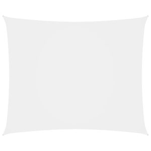 Dakota Fields Aadith 4m x 5m Rectangular Shade Sail white 500.0 W x 400.0 D cm