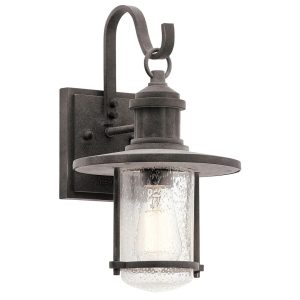 Dakota Fields Balsano Outdoor Wall Lantern 36.2 H x 20.3 W x 22.5 D cm