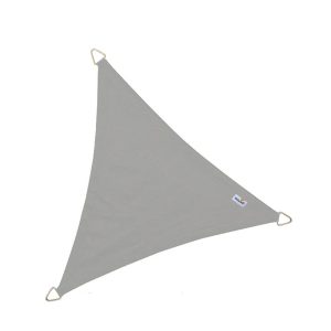 Dakota Fields Bowbridge 5m x 5m Triangle Shade Sail gray 500.0 W x 500.0 D cm