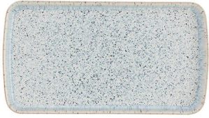 Denby Halo Speckle Small Rectangular Platter