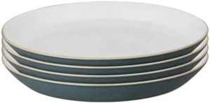 Denby Impression Charcoal 4 Piece Medium Plate Set