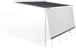Dometic rain cover front wall for awnings with support legs 5 m