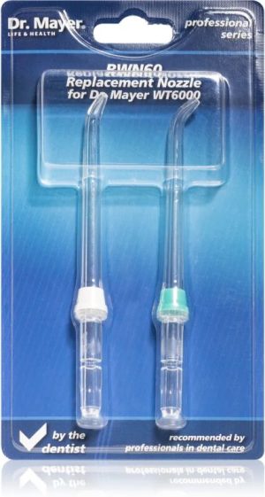 Dr. Mayer RWN60 water flosser replacement heads Compatible with WT6000 2 pc