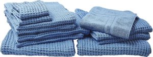 Ebern Designs Amill 11 Piece Quick Dry Multi-Size Bale blue 70.0 W cm