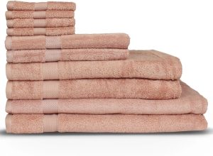 Ebern Designs Caseylynn 10 Piece Multi-Size Bale white 70.0 W cm