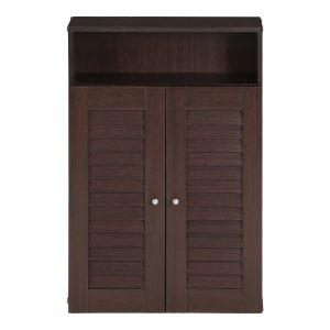 Ebern Designs Corvus 50cm W x 75cm H x 21cm D Wall Mounted Bathroom Cabinet brown 75.0 H x 50.0 W x 21.0 D cm