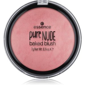 Essence pure NUDE baked powder blusher shade 07 Cool Coral 7 g
