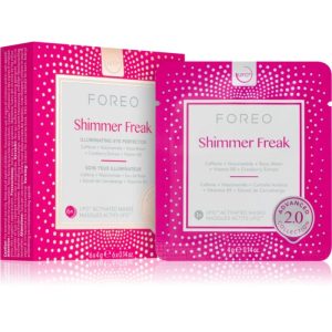 FOREO UFO™ Shimmer Freak radiance mask for under eye circles 6 pc