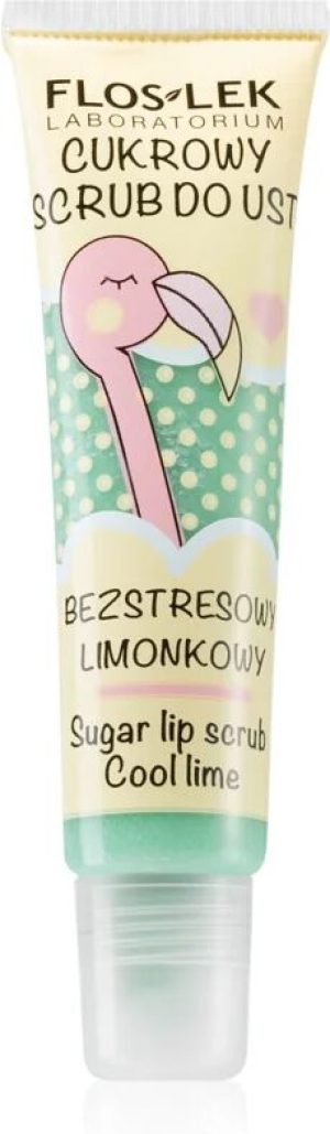 FlosLek Laboratorium Cool Lime lip peeling 14 g