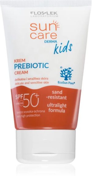 FlosLek Laboratorium Sun Care Derma Kids protective cream for kids with probiotics SPF 50+ 50 ml