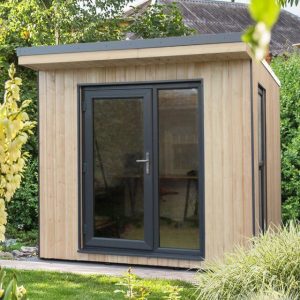 Forest Garden 8x9 Forest Xtend 2.5 Insulated Garden Office 12 opening window - 8 x 9 2.54m x 2.90m Forest Xtend 2.5 Insulated Office - Delivery Only