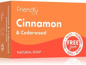 Friendly Soap Natural Soap Cinnamon & Cedarwood natural soap 95 g