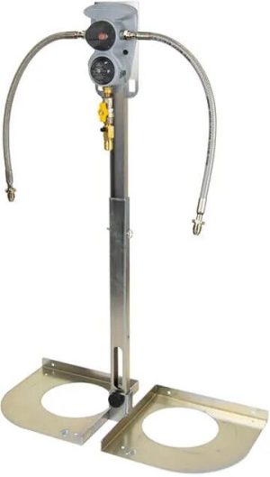 Hamilton Gas Products Ltd 2 Cylinder Quicksafe Automatic Changeover Mobile Catering Gas Rig