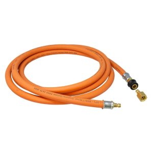 Hamilton Gas Products Ltd Premium 3m Quick Release Gas Hose for Cadac Caravan BBQ