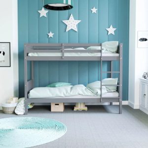 Harriet Bee Bedfo Single (3') Kids Bed gray 144.5 H x 97.0 W x 197.0 D cm