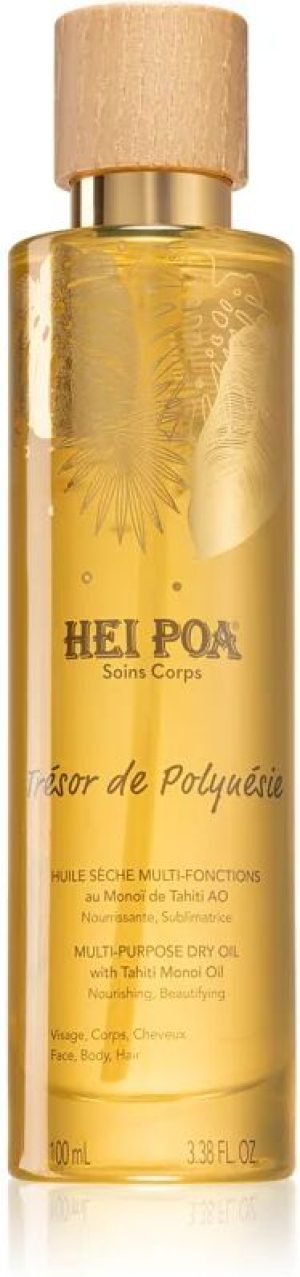 Hei Poa Treasure of Polynesia multi-purpose dry oil for face, body and hair 100 ml