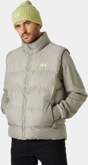 Helly Hansen Men's Active Puffy Vest Grey M - Terrazzo Grey - Male