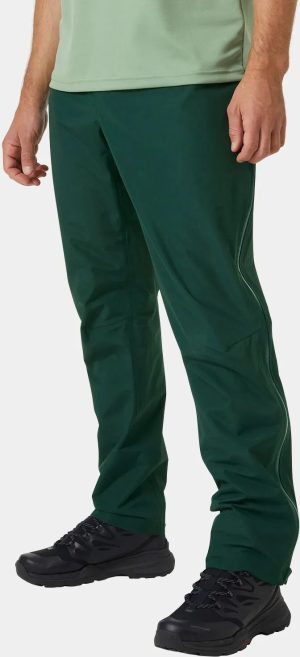 Helly Hansen Men's Blaze 3 Layer Shell Trousers Green S - Darkest Spr Green - Male