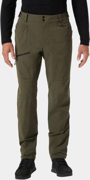 Helly Hansen Men's Blaze Softshell Trousers Green 2XL - Utility Gre Green - Male