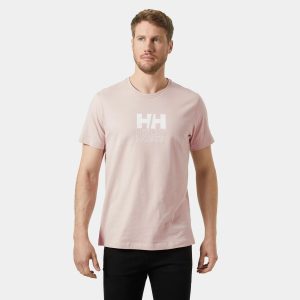 Helly Hansen Men's Core Graphic T-Shirt Pink 2XL - Pink Cloud - Male