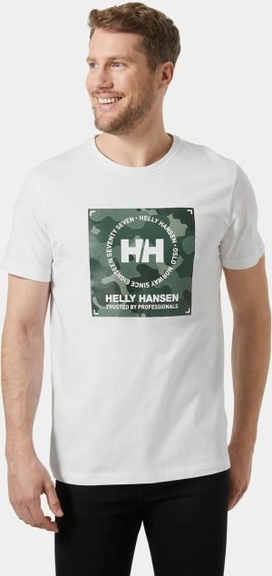 Helly Hansen Men's Core Graphic T-Shirt White XL - White - Male
