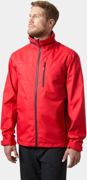 Helly Hansen Men’s Crew Sailing Jacket 2.0 Red XL - Red - Male