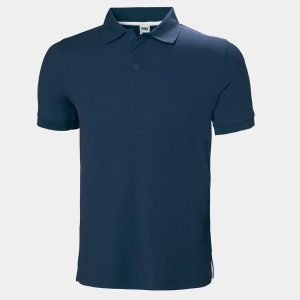 Helly Hansen Men's Crewline Quick-Dry Performance Polo Navy 2XL - Navy Blue - Male