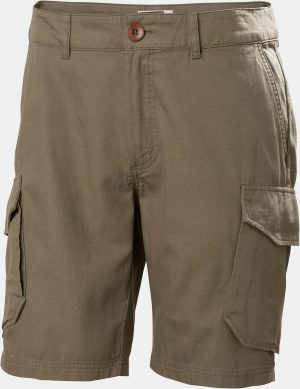 Helly Hansen Men's Dock Cargo Shorts Green 30 - Bedrock Green - Male